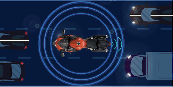 79GHz Millimeter Wave Radar Blind Spot Monitor - TW-7901 for Electric Bikes/Motorcycles/Scooters